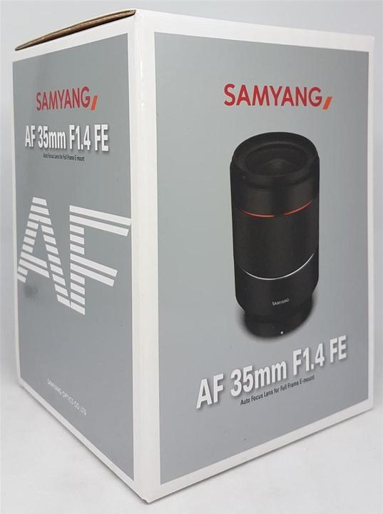 Produktbild Samyang AF 35mm F/1.4 FE, Sony E-Mount (Sony E, APS-C / DX, Vollformat)