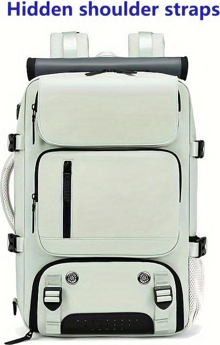 Only-Bags.Store Waterproof 40.64 Cm Business Laptop Backpack, Travel Rucksack With Separate Shoe Bag, Outdoors