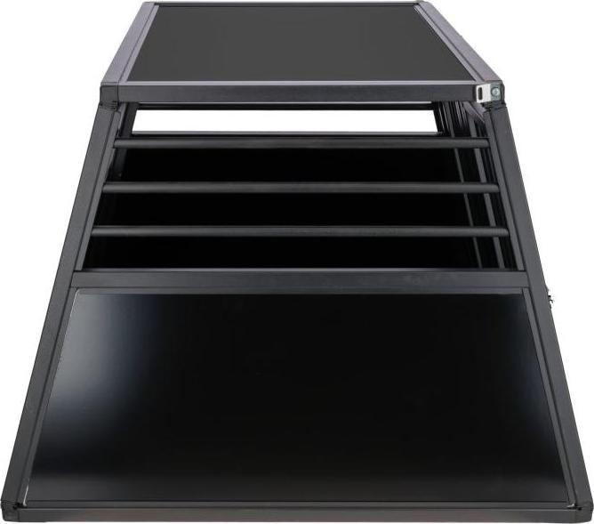 Actual product image Kerbl Dog transport box Vacation aluminium single door medium (Dog, Safety closure)