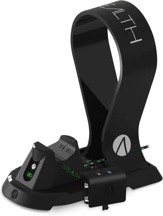 Actual product image Stealth Charging Station + Headset Stand (Xbox Series X, Xbox One X, Xbox One S, Xbox Series S)