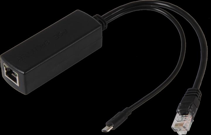 Actual product image Joy-it SBC PoE Power - Fast Ethernet - 10,100 Mbps - 10/100 - IEEE 802.3af - 100