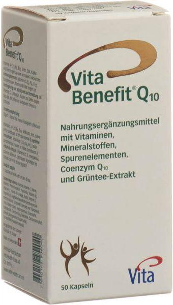 Image du produit Vita Benefit Q10 (50 pièce(s), Capsules, 192 g)