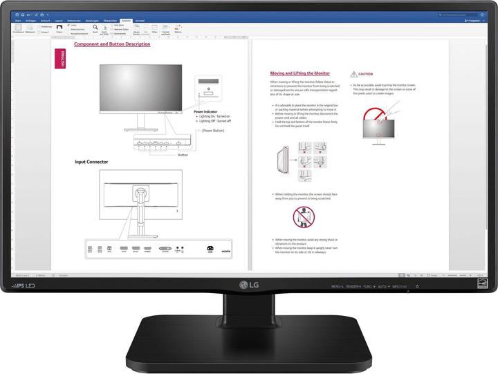 Actual product image LG 24BK450H-B (1920 x 1080 pixels, 24")