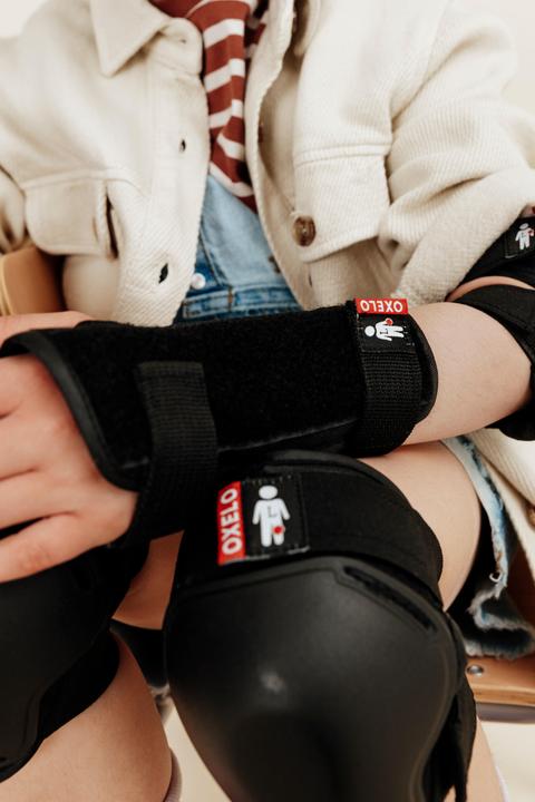 Actual product image Oxelo Set 100 (S, Knee pad, Wrist protectors, Elbow protectors, Pair)