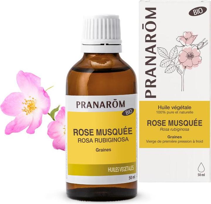 Pranarom PFLANZENÖL - Hagebutte Bio (Körperöl, 50 ml)