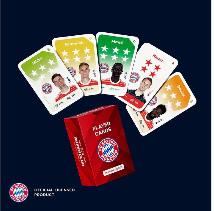 Produktbild Superclub FC Bayern München Spielerkarten 2023/24 (Englisch)