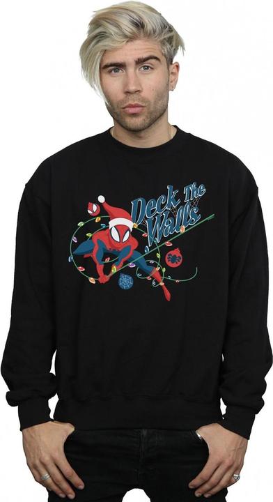 Image du produit - Sweat SPIDER-MAN DECK THE WALLS - Homme (S)