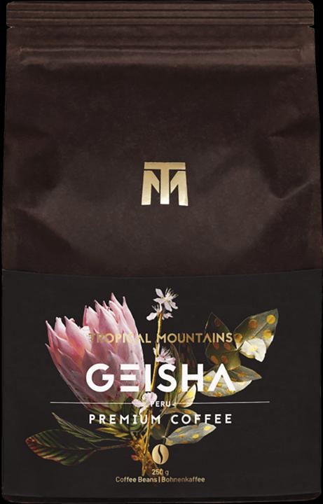 Produktbild Tropical Mountains Geisha Rarität (250 g, Dunkle Röstung)