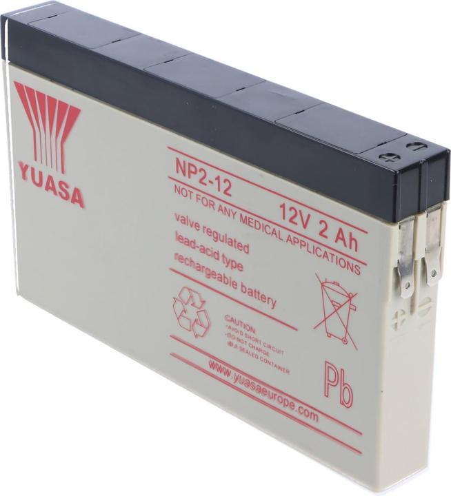 Yuasa Battery NP2-12 (12 V, 2 Ah)