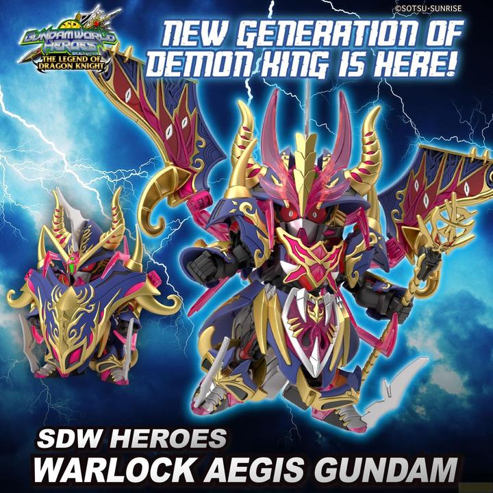 Image du produit Bandai Sdw Heroes Warlock Aegis Gundam