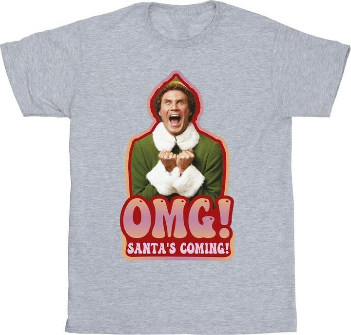 Immagine prodotto Elf Santa's Coming Maglietta Uomo (4XL)