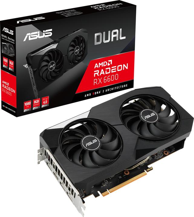 Immagine prodotto ASUS Radeon RX 6600 Dual (8 GB)