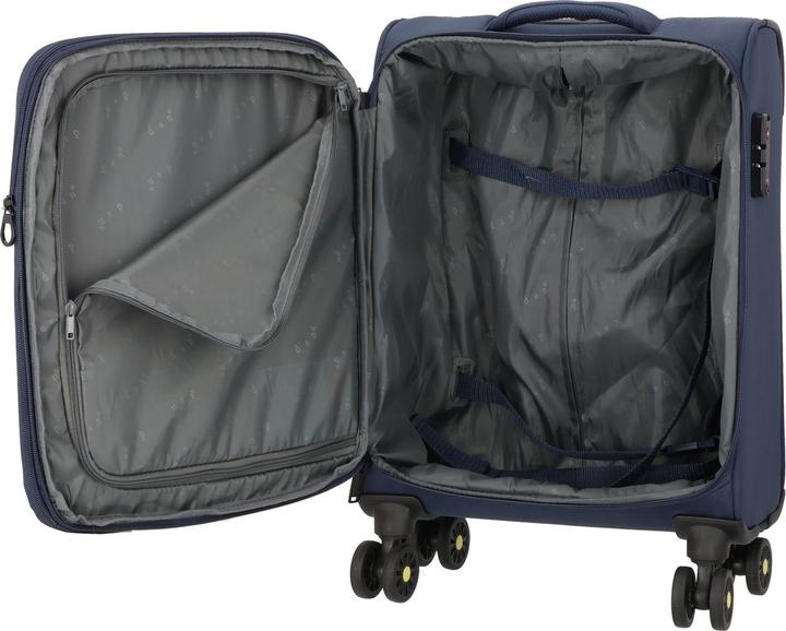 Produktbild D&N Travel Line 9704 4 Rollen Kabinentrolley S 55 cm mit Dehnfalte (38 l, Handgepäck (bis 50l))