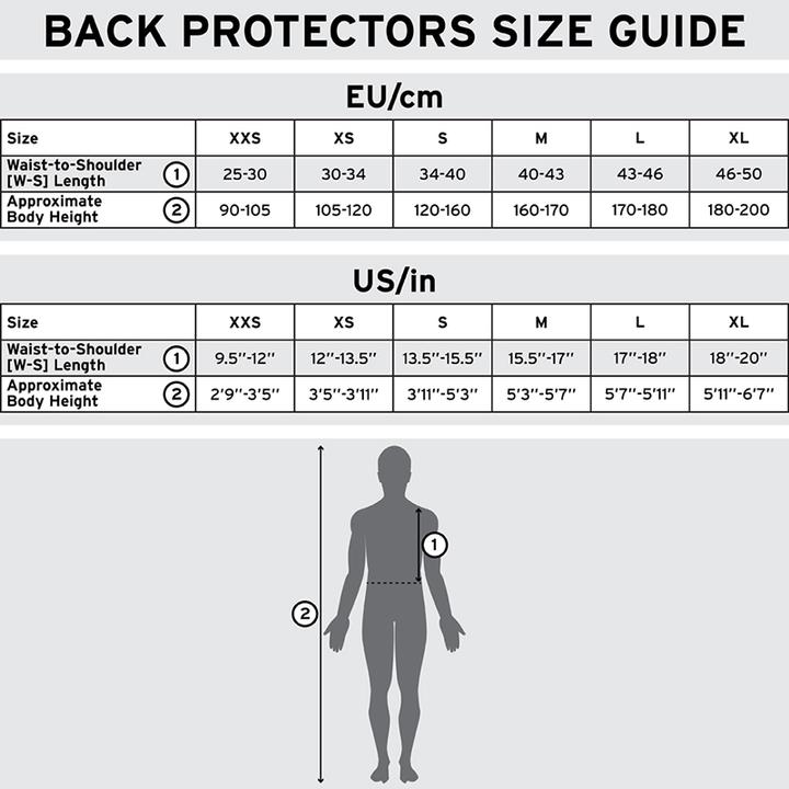 Image du produit Shred Flexi Back Protector Vest Zip (L, Protection dorsale, Modèle unique)