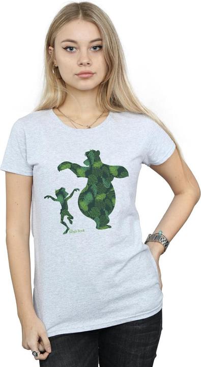 Actual product image Disney Womens/Ladies Mowgli And Baloo Dance Cotton T-Shirt (M)