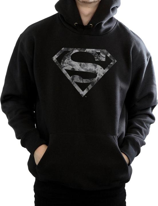 Produktbild Superman Marble Logo Kapuzenpullover (L)