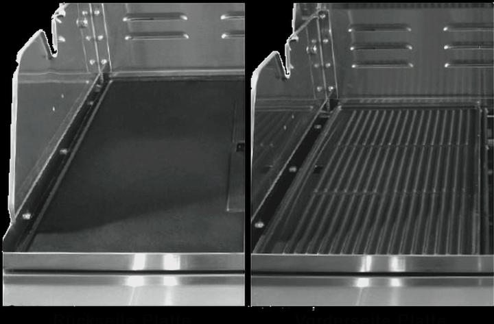 Actual product image BBQ Master Cast iron plate XL Premium