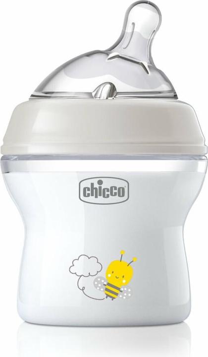 Immagine prodotto Chicco Biberon NATURAL FEELING PP Tettarella in silicone a flusso lento UNI 0m+ (150 ml)