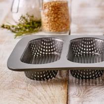 Image du produit Quttin moule 4 baguette perforé 34.6x21.5