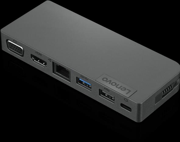 Immagine prodotto Lenovo Travel Hub (USB-C, 8 Porti)