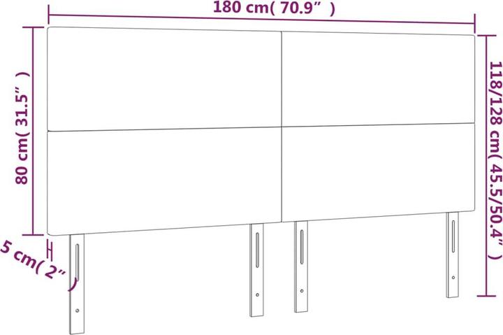 Immagine prodotto VidaXL Ruben (180 x 5 x 128 cm)