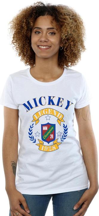 Actual product image Disney Womens/Ladies Mickey Mouse Legend Cotton T-Shirt (XXL)