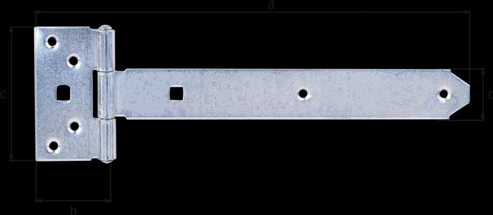 Produktbild Alberts Kreuzgehnge Typ 124 leicht, 250 x 33 mm galv. verzinkt, dickschichtpassiviert (10 Stk.)