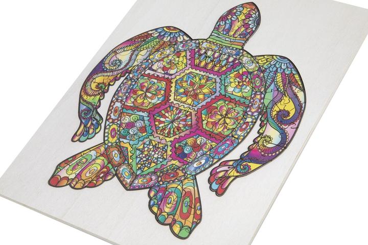Immagine prodotto Grafix Puzzle di legno tartaruga 130 pezzi FSC (130 pezzi)
