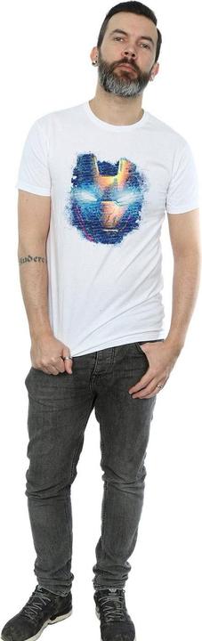 Produktbild Iron Man Distressed Head TShirt (L)