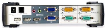 Produktbild Aten CS1742, 2-Port USB Hub KVM Switch mit VGA Dual-View