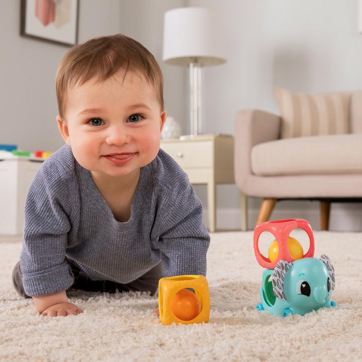 Produktbild Tomy Lamaze - Stack Rattle & Roll Blocks - (827464)