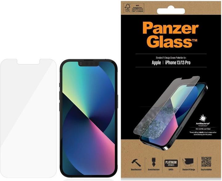 Produktbild PanzerGlass Standard Fit (1 Stück, Apple iPhone 13)