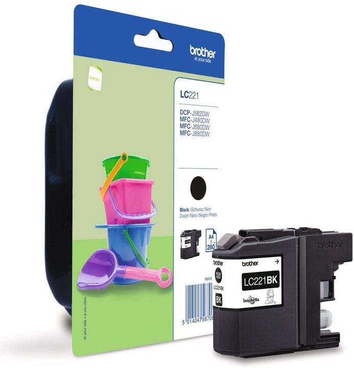 Actual product image Brother Lc-221bk (FC)