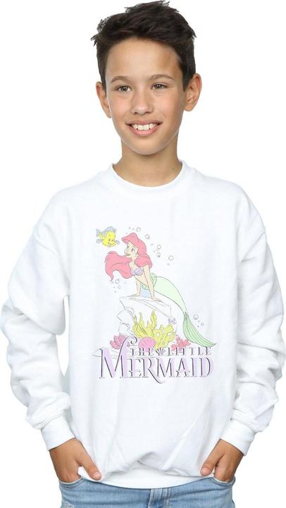 Immagine prodotto Disney The Little Mermaid Faded Nostalgia Felpa Ragazzi (140, 146)