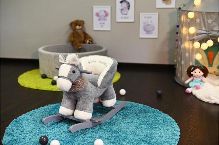 Produktbild Knorrtoys Schaukeltier „Pferd grau“