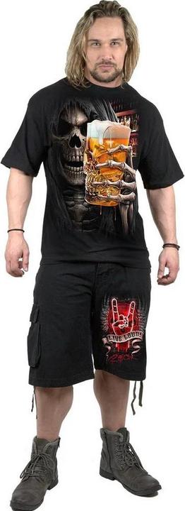 Actual product image Spiral Unisex Adult Live Loud Cargo Shorts (S)