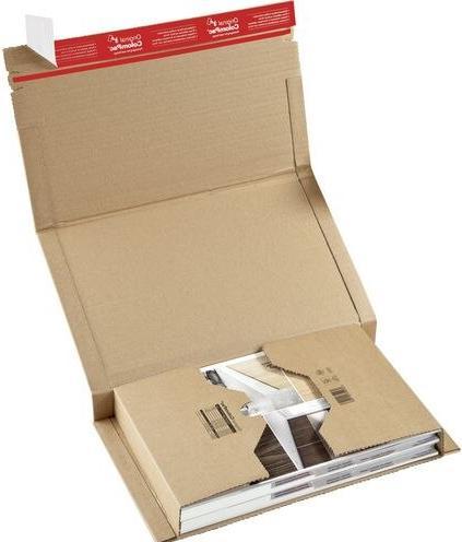 Image du produit Colompac CP020.12 Emballage souple en carton ondulé, 325 x 250 x 80 mm, marron (32.5 x 25 x 8 cm, 20 x)