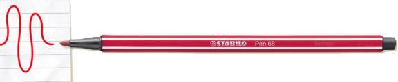 Actual product image STABILO Pen 68 Premium felt-tip pen (Multicoloured, 10 x)