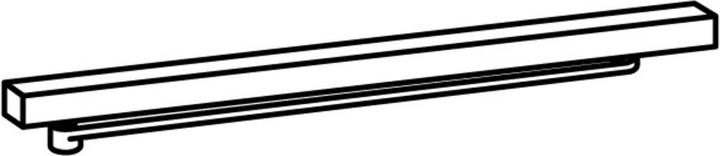 Actual product image Dormakaba Slide rail with lever G-N XEA (Room door, Entrance door, Wooden door, French window)