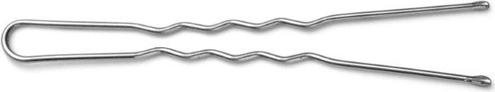Produktbild Trisa Haarnadeln gewellt U-förmig 60 mm silber 250 Stk. (250 Stk.)