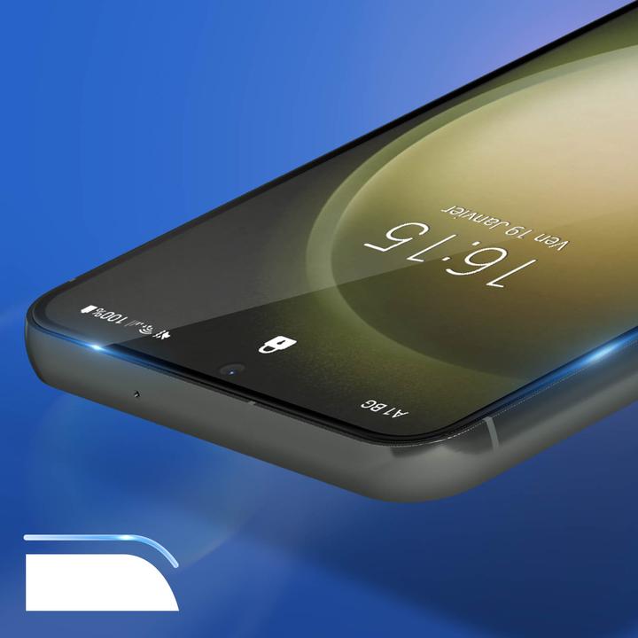 Actual product image 3MK Hardglass Max screen protector (1 Piece, Samsung Galaxy S23)