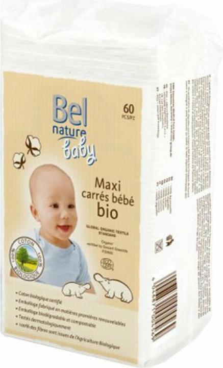 Produktbild Bel Cosmetic NATURE ECOCERT maxi discos bebé algodón 100% orgánico 60 pz