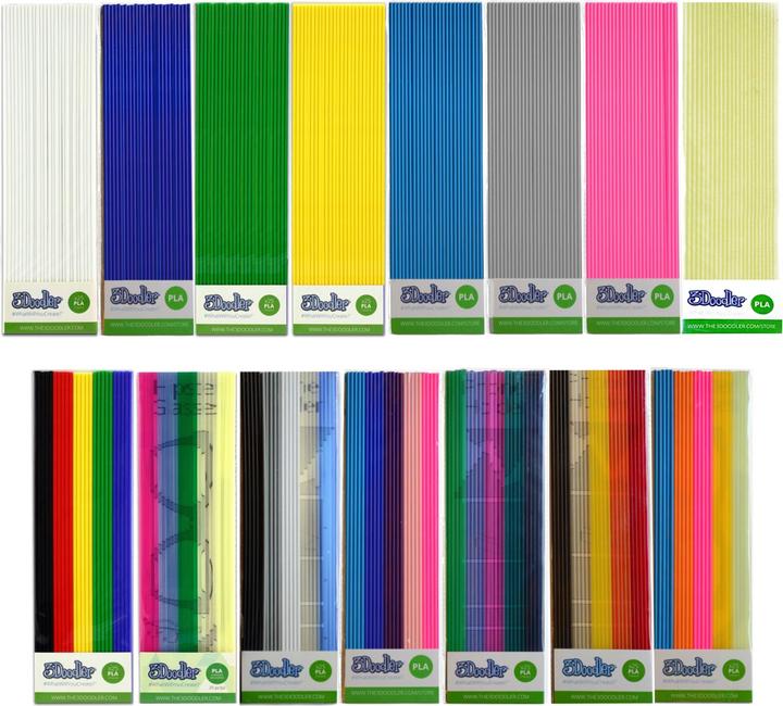 Actual product image 3Doodler PL05-DUCK 3D Printing Material Polyactic Acid (PLA) (PLA, 3 mm, 2 g, Yellow)