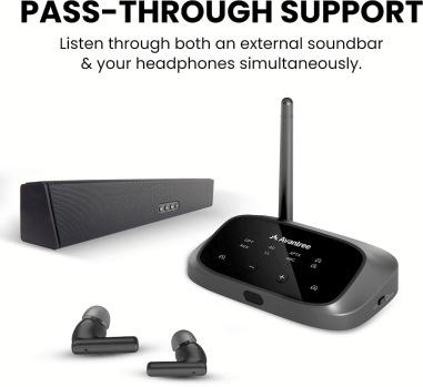 Produktbild Avantree Oasis+2 Bluetooth Transmitter Empfänger (Sender)