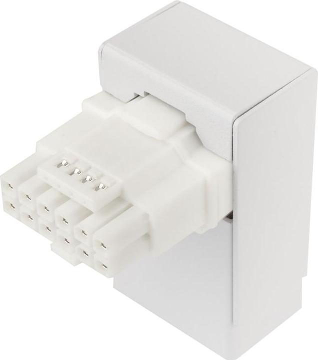 Kolink Core Pro 12V-2x6 90 Grad Adapter - Typ 1, weiss (600 W)