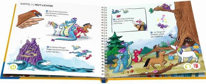 Actual product image tiptoi Darro Drache und die Sache mit dem Mut (German, Cee Neudert, Katja Rough, 2024)