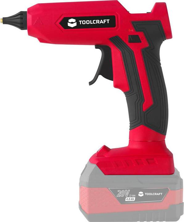 Productafbeelding Toolcraft Batterij heet lijmpistool 20 V