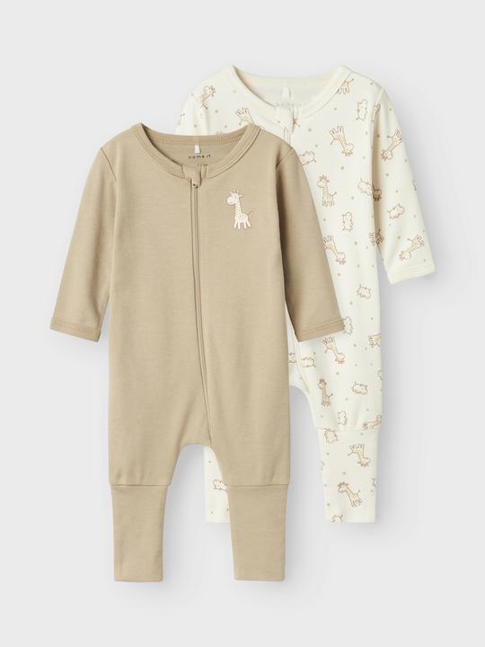 Image du produit Name it Nbnnightsuit 2p Zip Ff Jet Giraffe Noos (50)