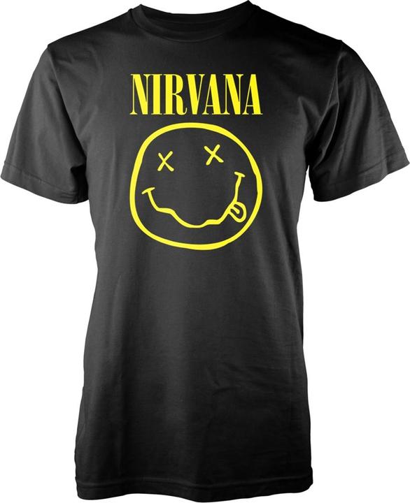 Actual product image Nirvana Smiley logo (L)