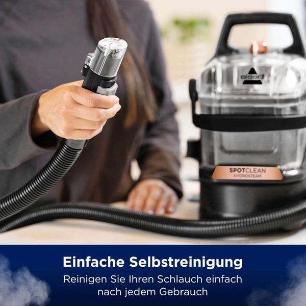 Image du produit Bissell Aspirateur laveur SpotClean HydroSteam Pro Noir